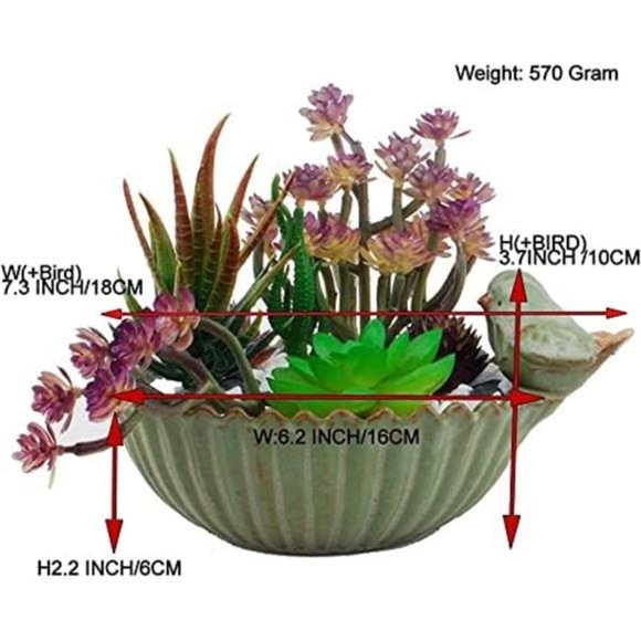 Special Design Fun Garden Flower Planter Succulent Pot Planter (Bird) - Picture 5 of 6